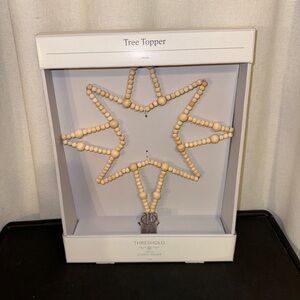 Threshold Studio McGee Christmas star NWT